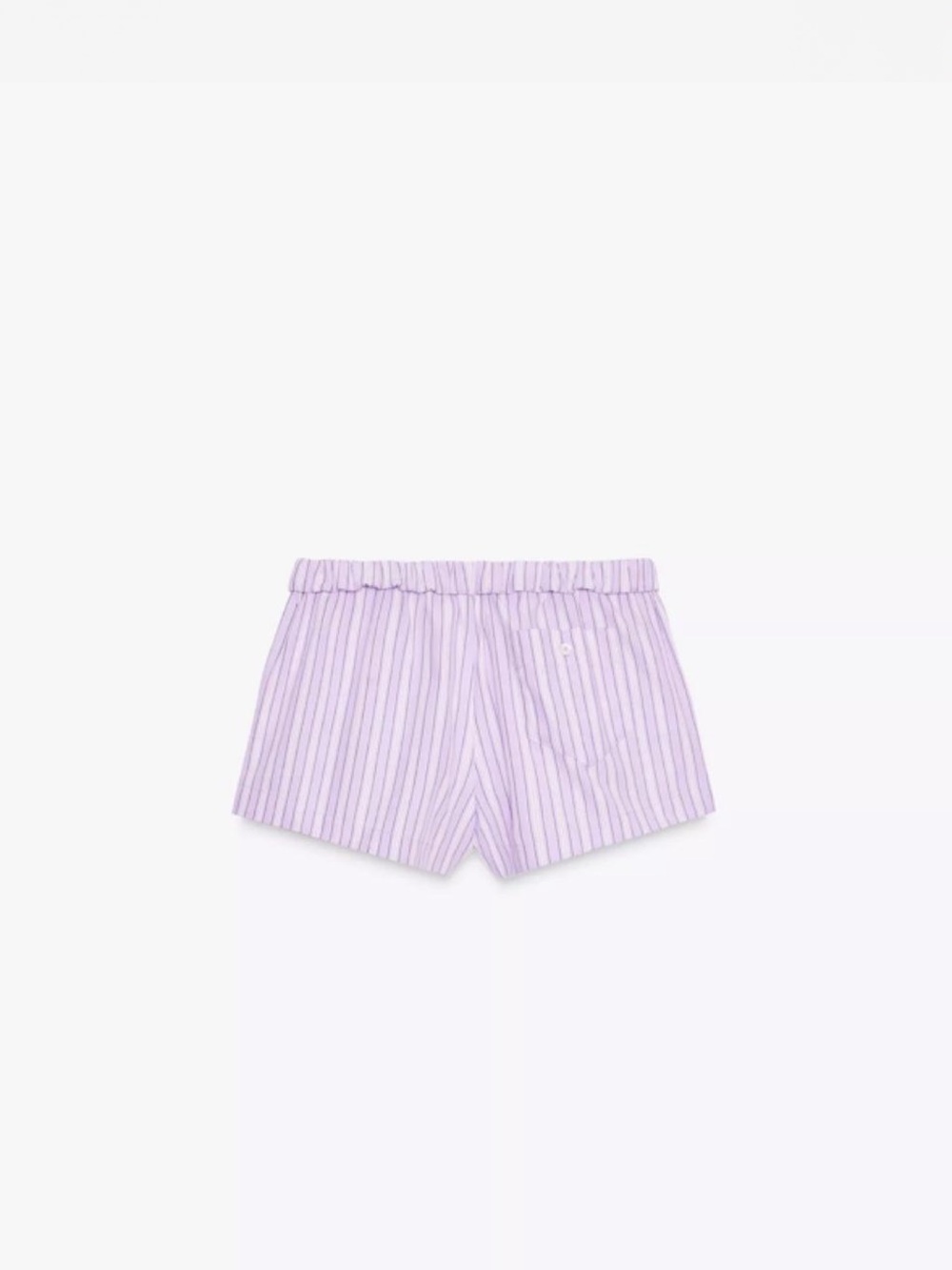 Zara Lavender Striped Women’s Shorts